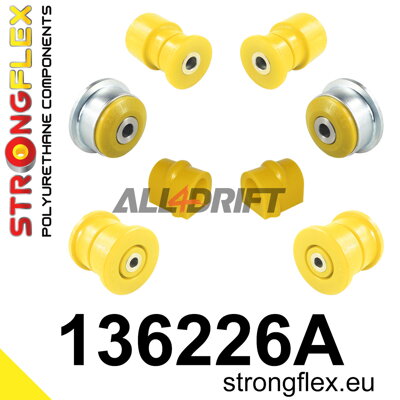 136226A Front suspension and rear subframe bush kit SPORT Opel Corsa / Tigra