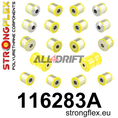 116283A Rear suspension bush kit AMG SPORT - Mercedes W211 AMG