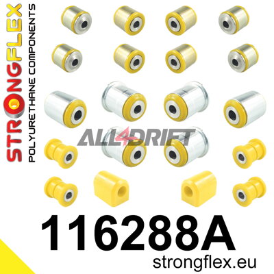116288A Rear suspension bush kit SPORT - Mercedes R Class (05-12) W251/V251