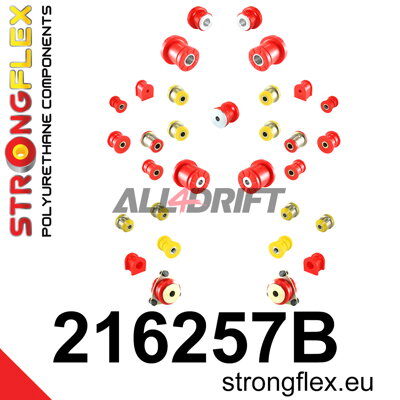 216257B Full suspension bush kit - Lexus I (89-94) XF10