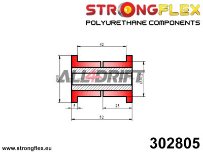 302805 Universal bush 30mm
