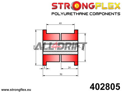 402805 Universal bush 40mm