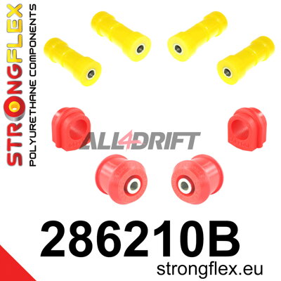 286210B Front suspension bush kit - Nissan R32 (89-94) AWD