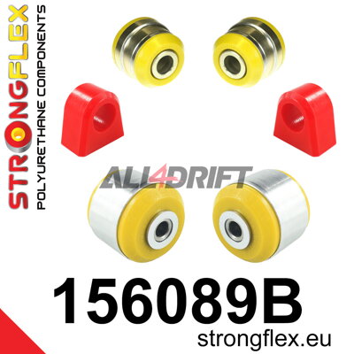 156089B Front suspension bush kit - Renault IV (16-)