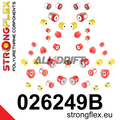 026249B Full suspension polyurethane bush kit Audi A4 / A5