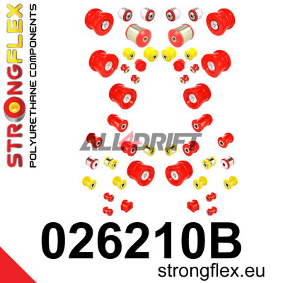 026210B Full suspension bush kit - Audi C6 (04-11) Quattro & Allroad