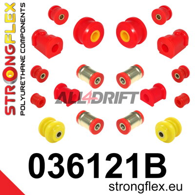 036121B Full suspension polyurethane bush kit BMW Z1