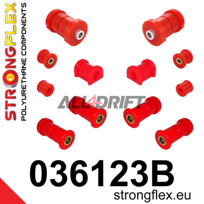 036123B Rear suspension bush kit BMW E30