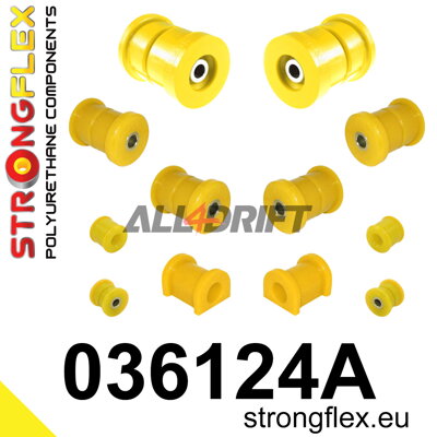 036124A Rear suspension bush kit SPORT BMW E23 / E24 / E28