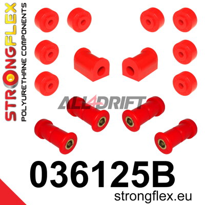 036125B Rear suspension bush kit BMW E23