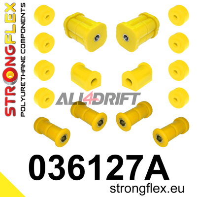 036127A Rear suspension bush kit SPORT BMW E21