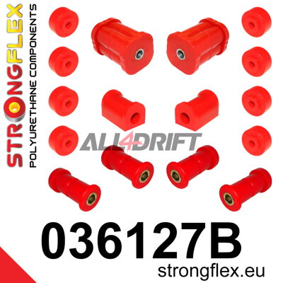 036127B Rear suspension bush kit BMW E21