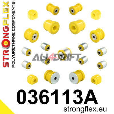 036113A Full suspension polyurethane bush kit SPORT BMW / Mini