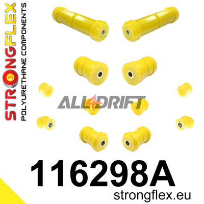 116298A Front suspension bush kit SPORT - Mercedes W210 RWD
