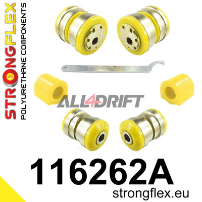 116262A Front suspension bush kit SPORT - Mercedes W204 RWD