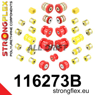 116273B Full suspension polyurethane bush kit - Mercedes W212 4MATIC