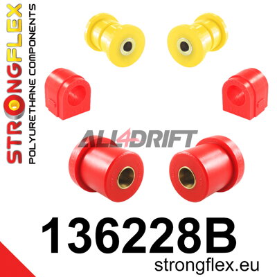 136228B Front suspension bush kit