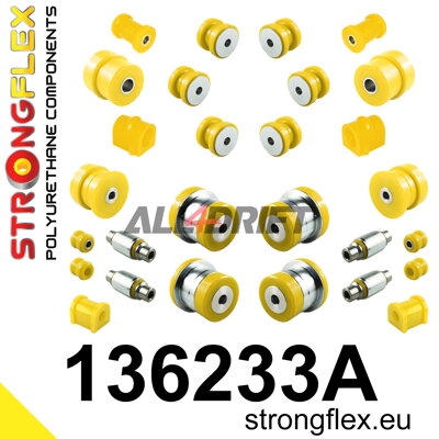136233A Full suspension polyurethane bush kit SPORT - Saab I (98-10) YS3E
