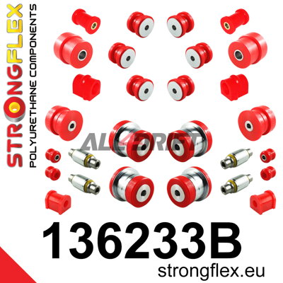 136233B Full suspension polyurethane bush kit - Saab I (98-10) YS3E