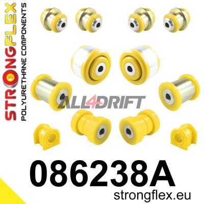 086238A Front suspension bush kit SPORT - Honda VIII (08-16)