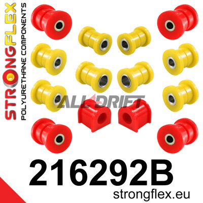 216292B Rear suspension bush kit - Toyota E100 4WD