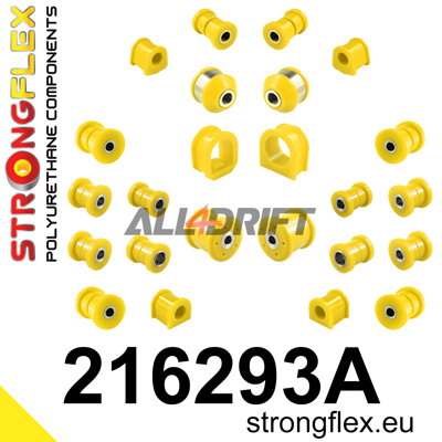 216293A Full suspension bush kit SPORT - Toyota E100 4WD