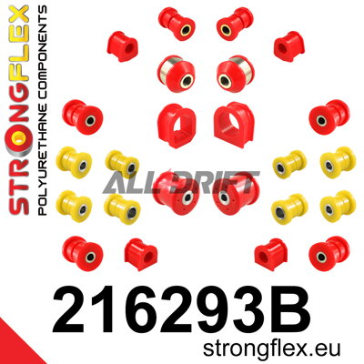 216293B Full suspension bush kit - Toyota E100 4WD