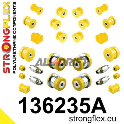 136235A Full suspension polyurethane bush kit SPORT - Opel / Vauxhall B (95-02)