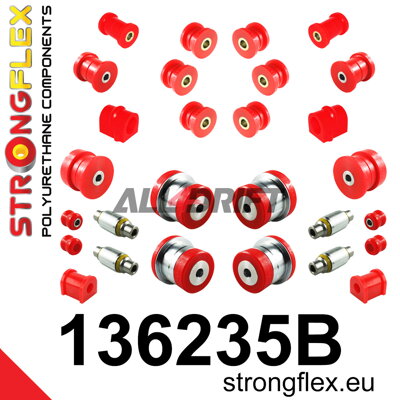 136235B Full suspension polyurethane bush kit - Opel / Vauxhall B (95-02)
