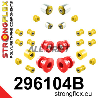 296104B Full suspension bush kit - Chevrolet Camaro V (09-15)