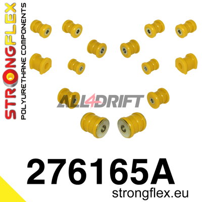 276165A Rear suspension bush kit SPORT - Subaru III (09-13) SH