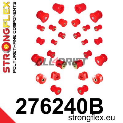 276240B Full suspension bush kit - Subaru Legacy V / Outback IV (09-14) BM BR