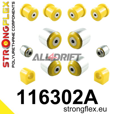 116302A Front suspension bush kit SPORT - Mercedes W205 RWD