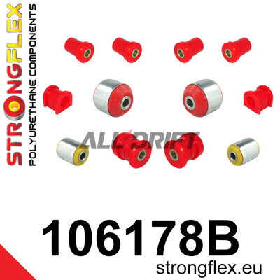 106178B Front suspension bush kit - Mazda III (05-14) NC