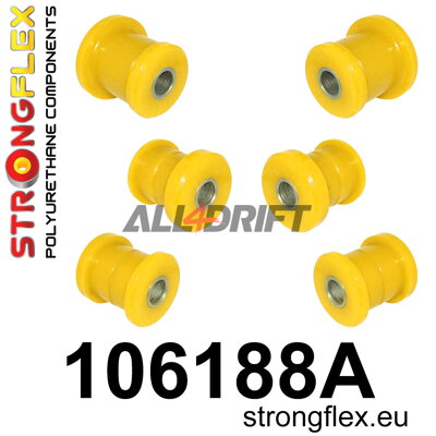 106188A Rear subframe bush kit SPORT - Mazda RX-8 (03-12) SE3P