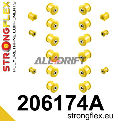 206174A Full suspension polyurethane bush kit SPORT - Suzuki Jimny (98-17)