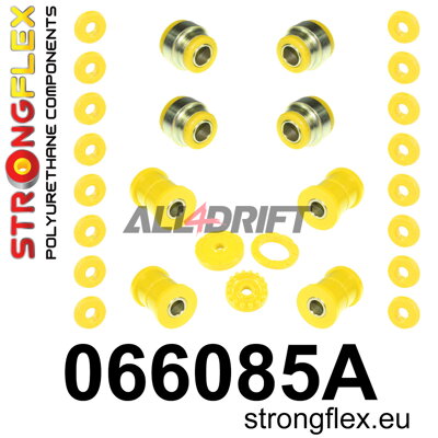 066085A Full suspension bush kit SPORT - Fiat 126P (72-00)