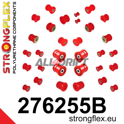 276255B Full suspension bush kit - Subaru III (09-13) SH