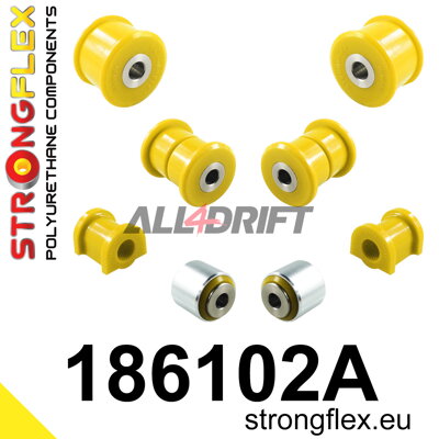 186102A Rear suspension bush kit SPORT - Porsche 986 (97-04)