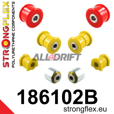 186102B Rear suspension bush kit - Porsche 986 (97-04)