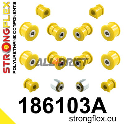 186103A Full suspension polyurethane bush kit SPORT - Porsche 986 (97-04)
