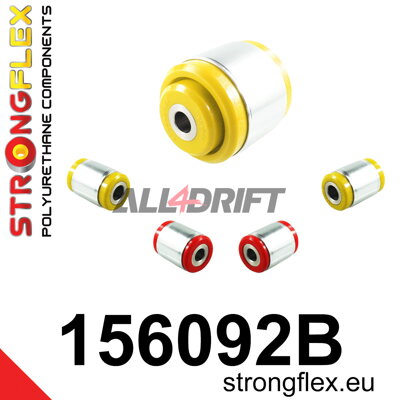 156092B Rear suspension bush kit - Renault III (14-18)