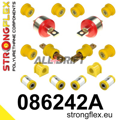 086242A Rear suspension bush kit SPORT - Honda I (95-02) RD1 / RD2 / RD3