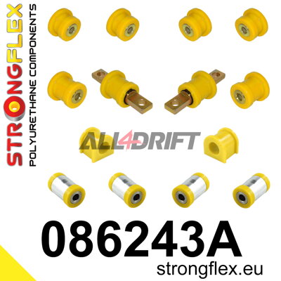 086243A Rear suspension bush kit (without 081105B) SPORT - Honda I (95-02) RD1 / RD2 / RD3