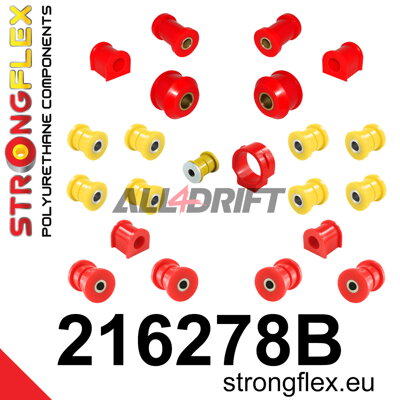 216278B Full suspension bush kit - Toyota AT200 ST202 ST204 FWD