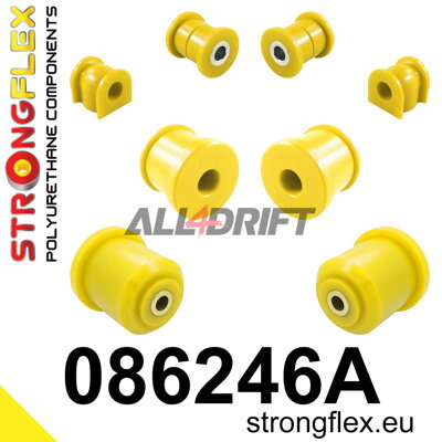 086246A Front suspension and rear subframe bush kit SPORT Honda City / Insight / Jazz