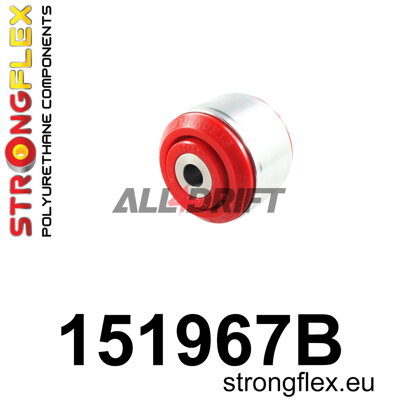 151967B Front arm rear bush 72mm - Renault III (07-15)