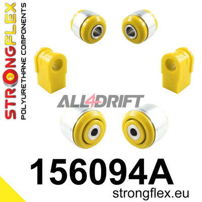 156094A Front suspension bush kit SPORT - Renault III (07-15)