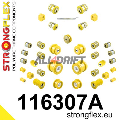 116307A Full suspension polyurethane bush kit SPORT - Mercedes R172 (11-19)