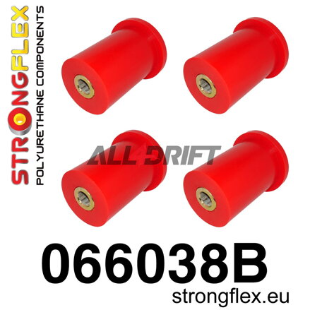 066038B Rear trailing arm bush kit Fiat Cinquecento / Panda / Seicento